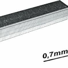 фото Скобы для степлера закаленные 11.3 мм х 0.7 мм, (узкие тип 53) 8 мм, 1000 шт (31372М)