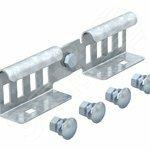 фото Соединитель кабельного лестничного лотка шарнирный 49x200 (LGVG 45 FS)