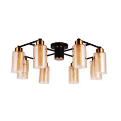 фото Потолочная люстра Arte Lamp LEO A7027PL-8BK (A7027PL-8BK)