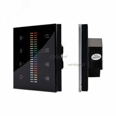 фото Панель Sens SR-2830C-AC-RF-IN Black (220V,RGB+CCT,4зоны) (ARL, IP20 Пластик, 3 года) (019062)