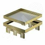 фото Рамка кассетная RKN2 UZD3 номинальный размер 9 243x243 мм (латунь) (RKN2 UZD3 9MS20)