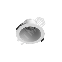 фото Светильник светодиодный DL-Lens Comfort встраиваемый 14W 3000К 118х68мм IP20 угол 35 градусов белый (V1-R0-Y0509-10L18-2001430)