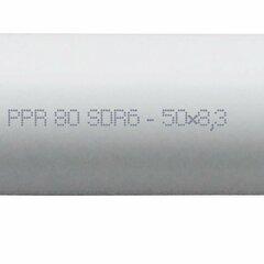 фото Труба полипропиленовая PPR PN20 50 х 8.3 мм хлыст 4м белая (9002050084)
