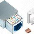 фото Разъем RJ45 категория 6 экран Snap-In (ASM-C6 GS)