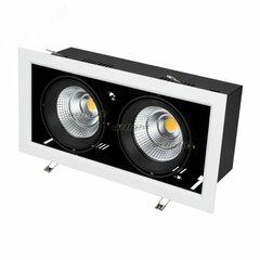 фото Светильник CL-KARDAN-S375x190-2x25W White6000 (WH-BK, 30 deg) (ARL, IP20 Металл, 3 года) (028862)