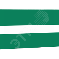 фото Сменная надпись Стрелка вправо (зеленый фон) для Табло Т (надпТСтрелкаВправо)