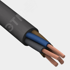 фото Кабель силовой КГ-ХЛ 3х4+1х2.5-0.38 ТРТС