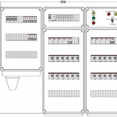 фото Щит управления электрообогревом DEVIbox HS 24x1700 D330 (в комплекте с терморегулятором и датчиком температуры) (DBS120)