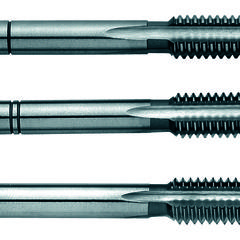 фото Набор метчиков ручных No 1200 HSS DIN 352, 3 пр., Nr.1/Nr.2/Nr.3, UNC 1.1/4 x 7 (ZI-101371)