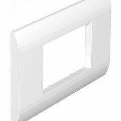 фото Декоративная рамка S990 для боксов Telitank двойная (белый) (S990-AF2 RW)