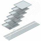 фото Кассетная рамка OKA RK  400x500x15 (сталь) (OKA RK 500 15)