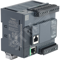 фото Блок базовый компактный M221-16IO Транзисторный источник Ethernet (TM221CE16T)