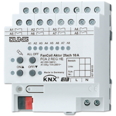 фото KNX Fan-Coil-актуатор (FCA2REGHE)