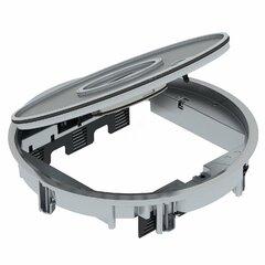 фото Лючок GRAF9-2 с выемкой под напольное покрытие 3 мм (серебристый) (GRAF9-2 BA3)