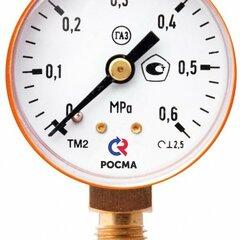 фото Манометр сварочный радиальный ТМ-210Р.00 0...0.6 МРа М12x1.5 кл.2.5 ГАЗ (00000004057)