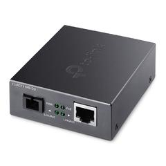 фото Медиаконвертер WDM 1хSC 100 Мбит/с, 1хPoE RJ45 10/100 Мб/с TL-FC111PB-20 (TL-FC111PB-20)