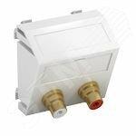 фото Мультимедийная рамка Audio-Cinch Modul45 (серебристый) (MTS-2R F AL1)