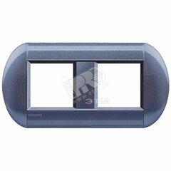 фото LivingLight Рамка овальная 2 поста Виноград (LNB4802M2GP)