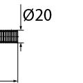 фото Шланг для полива D20 мм (внутренний D14,5 мм) бухта 30 м (70980421)