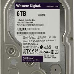 фото Жесткий диск 6Tb WD by Hikvision Purple 3.5'', SATAIII, 5400 об/мин, 64 МБ  (WD62PURX-78B2MY0)
