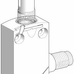 фото Выключатель концевой ролик-плунжер (XCMD21F2C12)