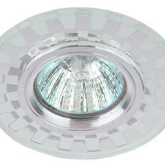 фото Светильник встраиваемый DK LD47 SL /1 декор cо светодиодной подсветкой MR16  зеркальный (50/1800) ЭРА (Б0048941)