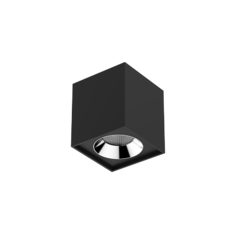 фото Светильник светодиодный ДПО-12Вт 3000К DL-02 Cube Черный (V1-R0-T0360-20000-2001230)