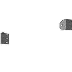 фото Комплект кронштейнов (2шт.) для Din-рейки для ВРУ Unit EKF PROxima (mb-15-kd)