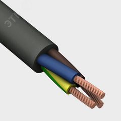 фото Провод ПВСнг(А)-LS 3х0.75 (ч) ТРТС