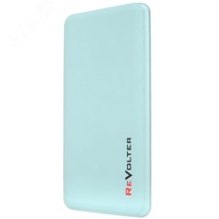 фото Устройство зарядное портативное Revolter 5000 Light blue (Power Bank) (ReVolter 5000 LightBlue)