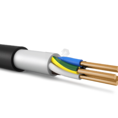 фото Кабель силовой ВВГнг(А)-LSLTx 5х4 (N, PE) -0.660 однопроволочный