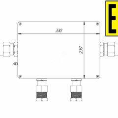 фото Коробка коммутационная взрывозащищенная для греющего кабеля КВМК ГК 301 (СМД0000001004)
