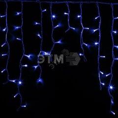 фото Гирлянда профессиональная Айсикл (бахрома) светодиодный, 5,6 х 0,9 м, белый провод КАУЧУК, 230 В, диоды синие, 240 LED NEON-NIGHT (255-283)