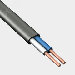 фото Кабель силовой ВВГнг(А)-LS 2х1.5 (N)-0.660 плоский