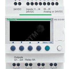 фото Zelio интеллект.реле 12 I/O 100/240V (SR2B121FU)