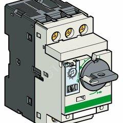 фото Выключатель автоматический для защиты электродвигателей 2.5-4А GV2 управление ручкой винтовые зажимы +1но/1нз фронатальный (GV2P08AE11TQ)