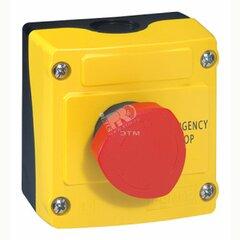 фото Пост управления кнопочный в сборе с 1 кнопкой Osmoz кнопка грибовидная для аварийного отключения (24212)