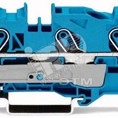 фото Клемма трехпроводная проходная 0.5-10(16)мм.кв. (2010-1304)