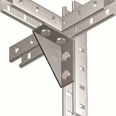 фото Угол крепежный двойной усиленный левый горячеоцинкованный (BMC1022HDZ)