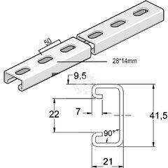 фото Монтажный профиль (MP41.21.150.3S)