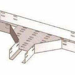фото Лоток тройниковый перфорированный ОТ 200х65 УХЛ1 покрытие 10-18 мкм S1 оцинкованный (0769)