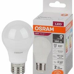 фото Лампа светодиодная LED 7 Вт E27 4000К 560Лм груша 220 В (замена 60Вт) OSRAM (4058075578760)