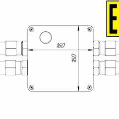 фото Коробка коммутационная взрывозащищенная для греющего кабеля КВМК ГК 204 (СМД0000001003)