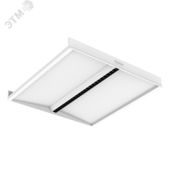 фото Светильник светодиодный SOFT/OT Comfort 595*595*50мм 30 ВТ 3000К IP20 отраженного света, угол 65 градусов, UGR <15 DALI (V1-A0-O0558-10D01-2003030)