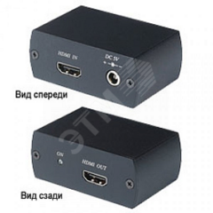 фото Усилитель HDMI сигнала (удлинитель). Позволяет передать HDMI сигнал на расстояние до 50 м (HR01)