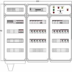 фото Щит управления электрообогревом DEVIbox HS 21x1700 D850 (в комплекте с терморегулятором) (DBS011)