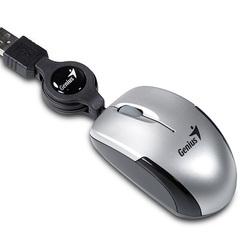 фото Мышь Micro Traveler super mini size, оптическая, USB, серебристый (31010017401)