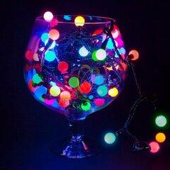 фото Гирлянда LED профессиональная - шарики мультиколор d17.5м 20м (303-509)