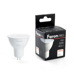 фото Лампа светодиодная LED 10вт 230в GU5.3 дневной Feron.PRO (LB-1610)