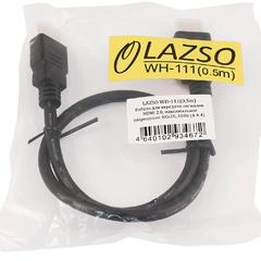 фото Кабель для передачи сигналов HDMI 2.0 А-А, 19 pin 30AWG 0.5м WH-111(0,5m) (WH-111(0,5m))